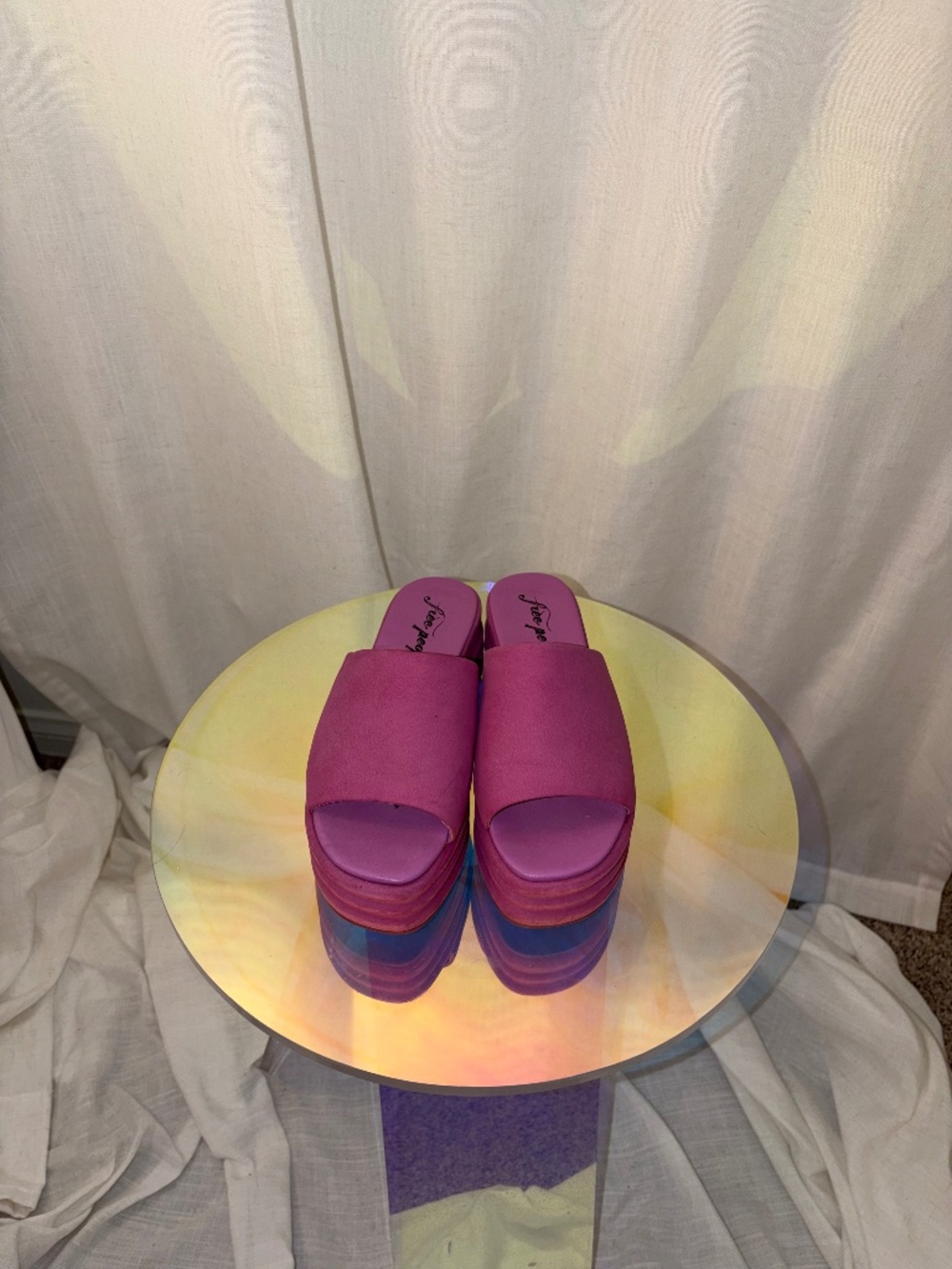 Free People platform slides